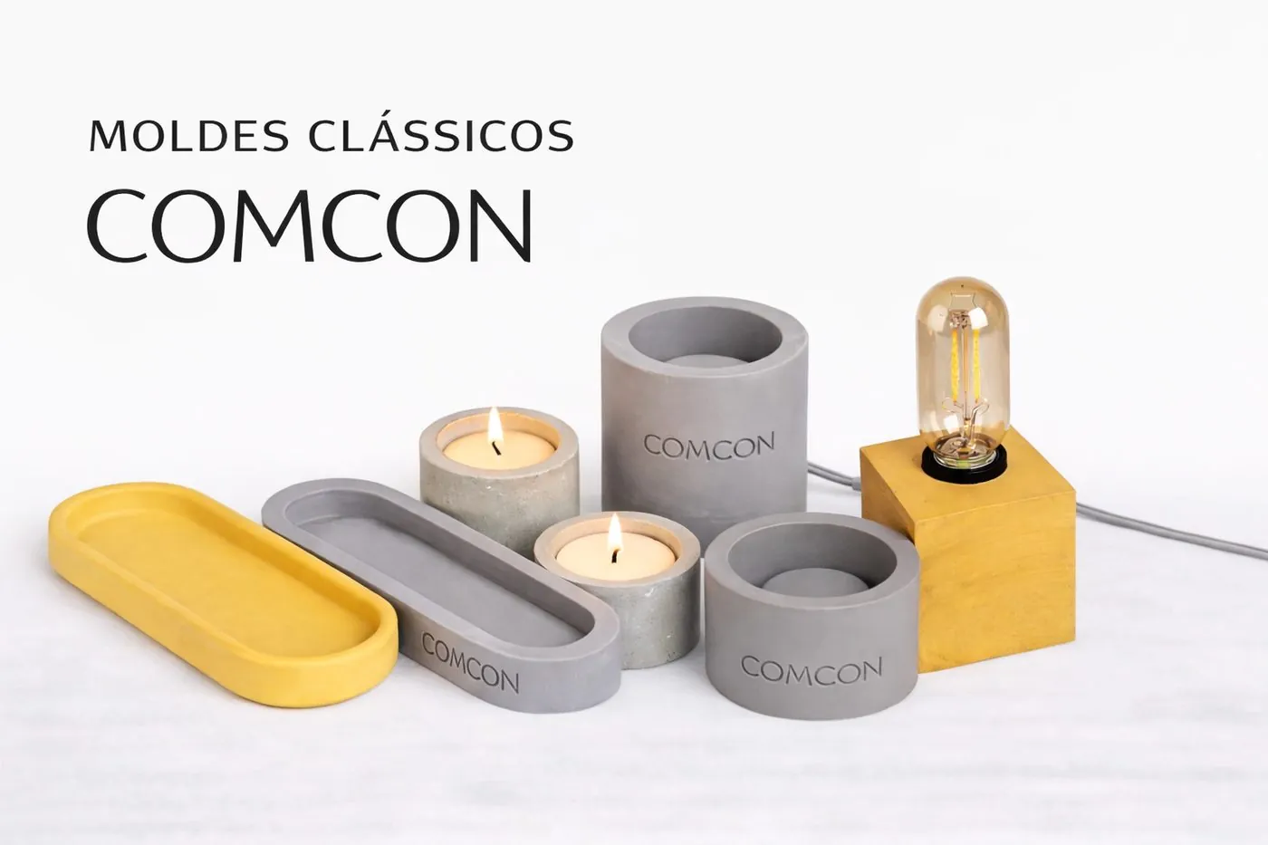 Moldes clássicos — vasos e suportes